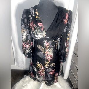 All Saints Auden Sanibel Long Sleeve Dress Sz XS